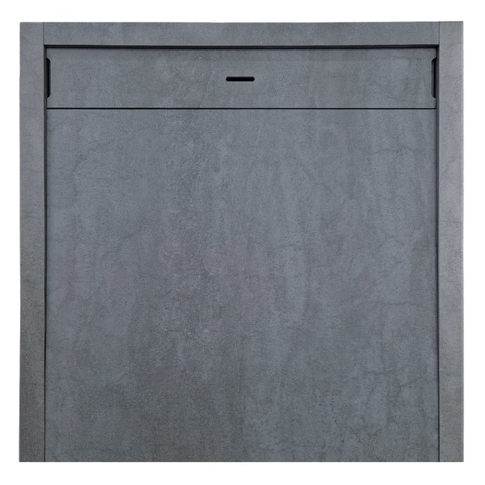 ALLUVION Zeus Duschwanne 80 x 80 cm, Feinsteinzeug Laminam®