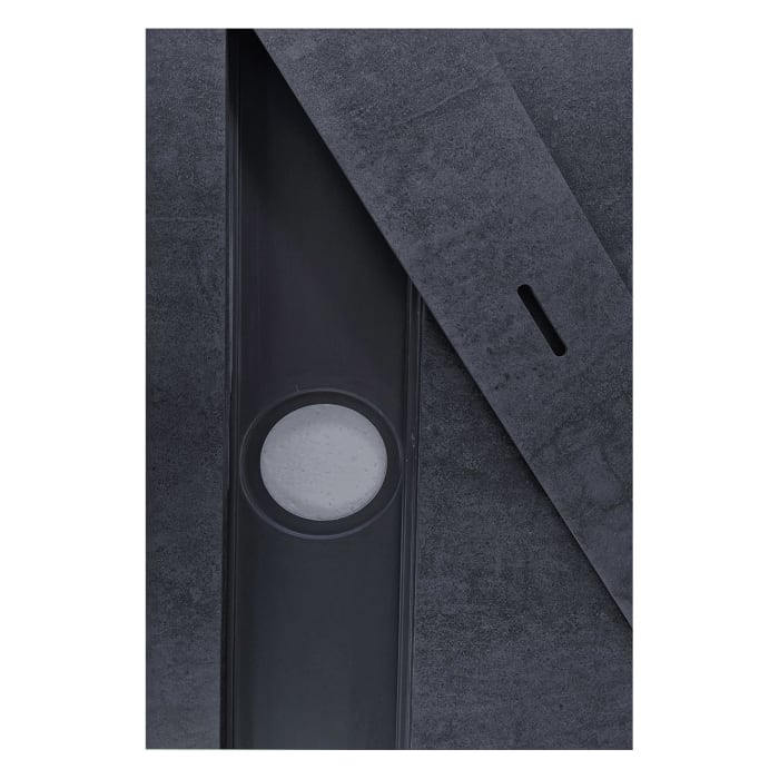 ALLUVION Zeus Duschwanne 80 x 80 cm, Feinsteinzeug Laminam®