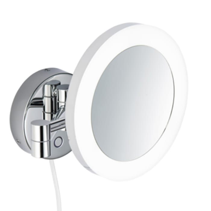 Avenarius Kosmetikspiegel, Wandmodell, mit Stecker und Sensor-Schalter
