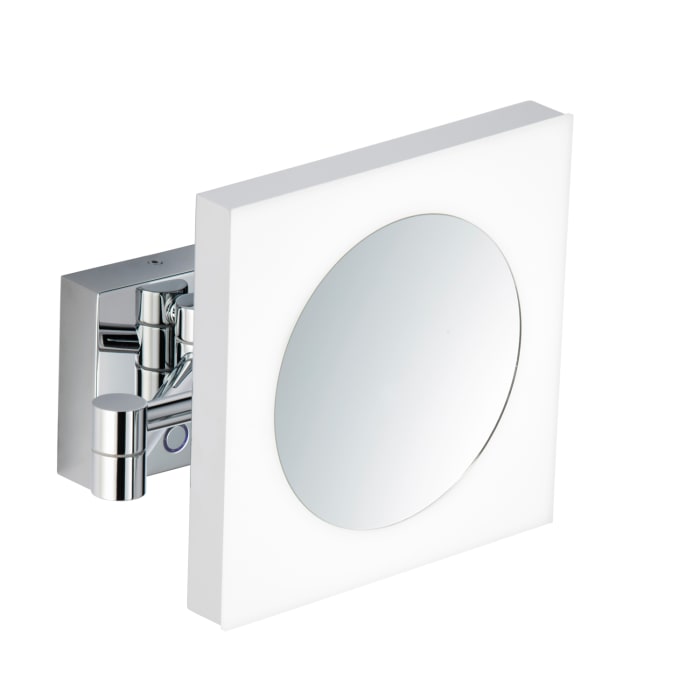 Avenarius Kosmetikspiegel, Wandmodell, mit Direktanschluss