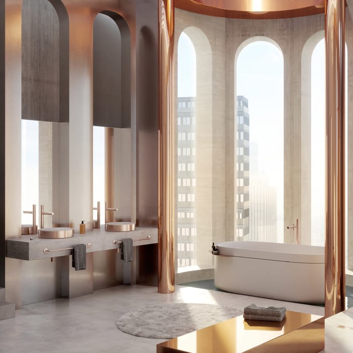 AXOR Suite Aufsatzwaschtisch 400