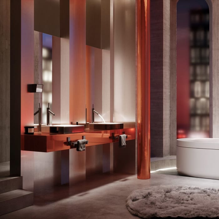 AXOR Suite Aufsatzwaschtisch 400/400