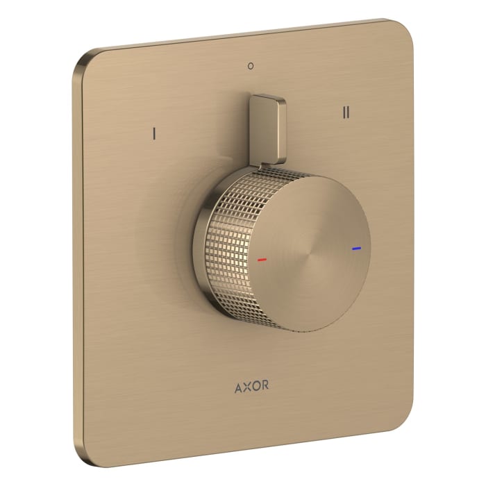 AXOR Citterio C Mischer Unterputz für 2 Funktionen  - Cubic cut