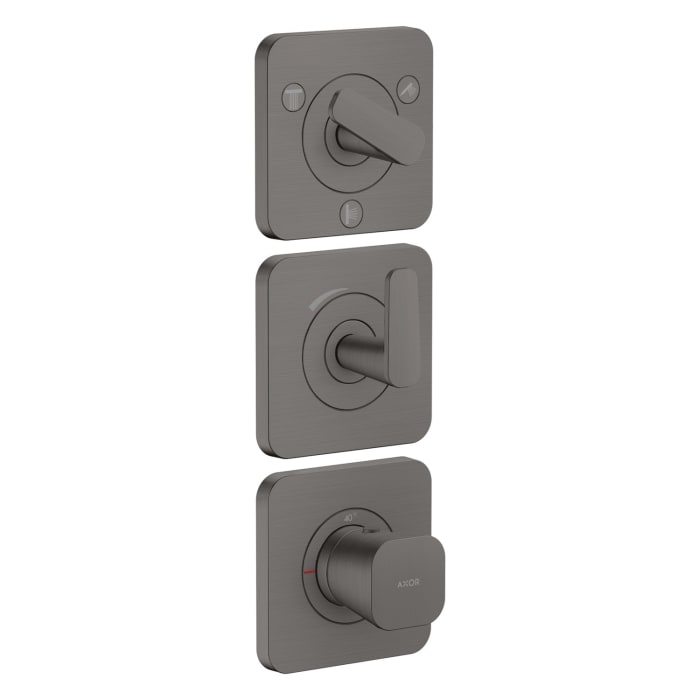 AXOR Citterio C Unterputz Thermostatmodul 380/120 mit Rosetten, für 3 Funktionen
