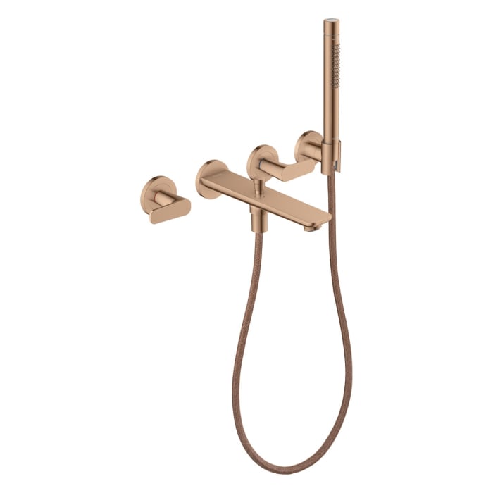 AXOR Citterio C Unterputz 3-Loch Wannenarmatur mit Handbrause