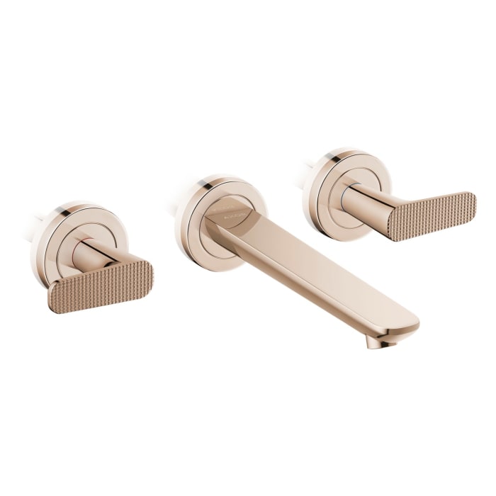 AXOR Citterio C Unterputz 3-Loch Waschtischarmatur, Ausladung 19,3 cm - Cubic cut