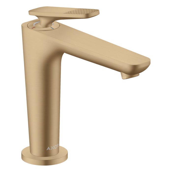 AXOR Citterio C Einhebel-Waschtischarmatur 125 CoolStart mit Ablaufgarnitur - Cubic cut