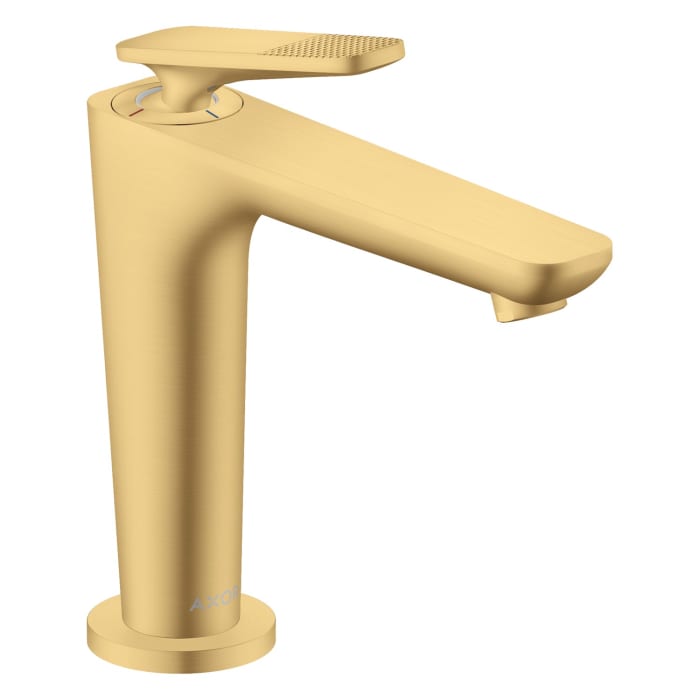 AXOR Citterio C Einhebel-Waschtischarmatur 125 CoolStart mit Ablaufgarnitur - Cubic cut