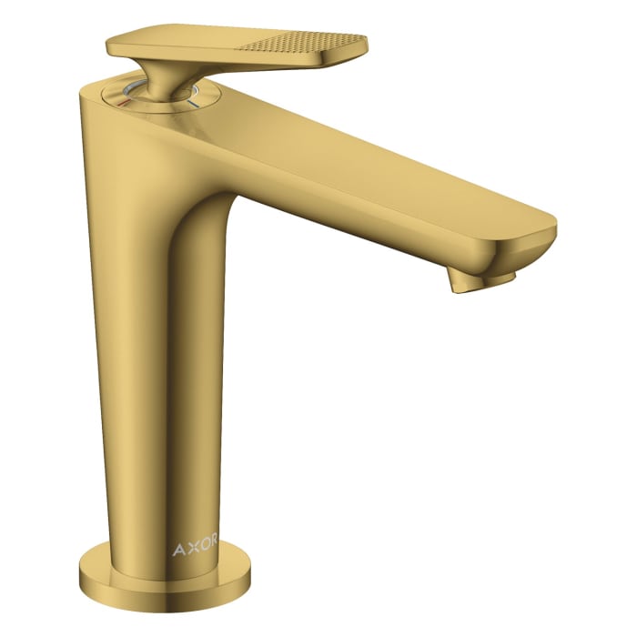 AXOR Citterio C Einhebel-Waschtischarmatur 125 CoolStart mit Ablaufgarnitur - Cubic cut