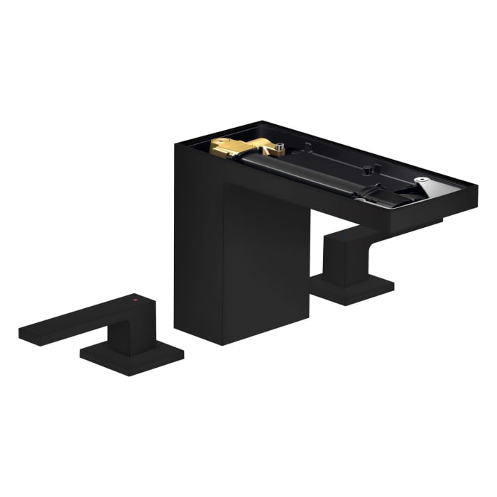 AXOR MyEdition 3-Loch Waschtischarmatur 110 mit Push-Open Ablaufgarnitur, ohne Platte