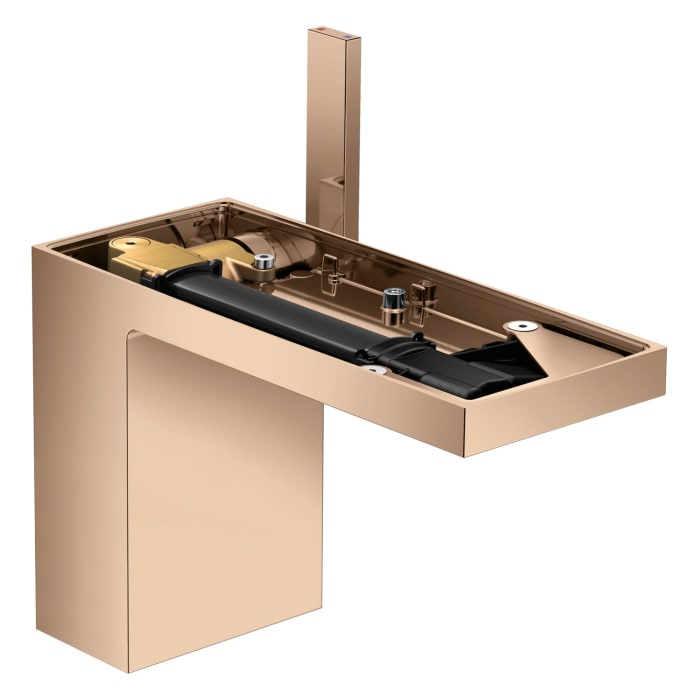 AXOR MyEdition Einhebel-Waschtischarmatur 110 mit Push-Open Ablaufgarnitur ohne Platte