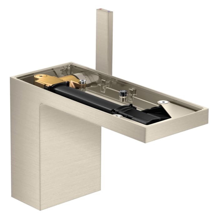 AXOR MyEdition Einhebel-Waschtischarmatur 110 mit Push-Open Ablaufgarnitur ohne Platte