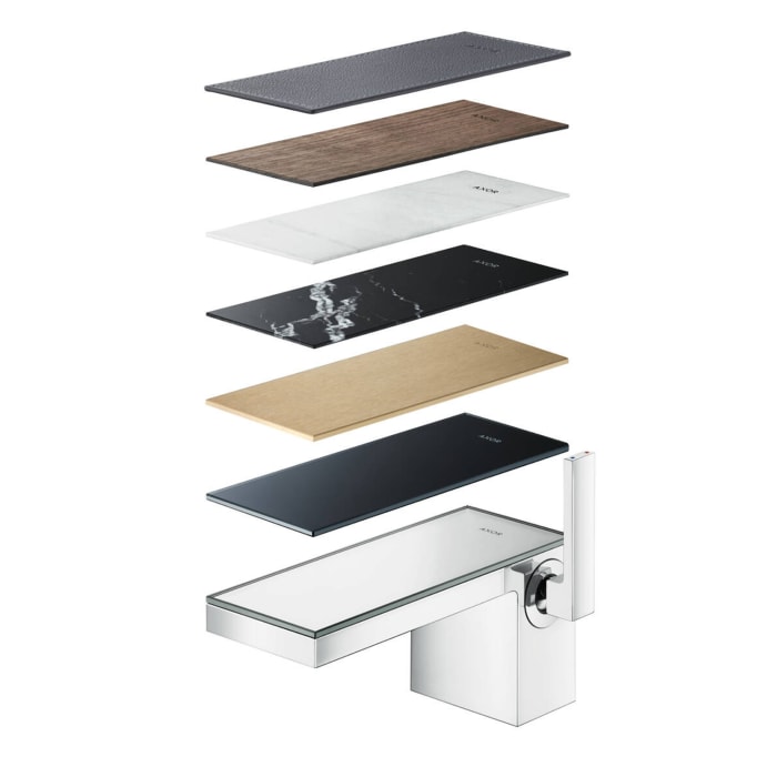 AXOR MyEdition Einhebel-Waschtischarmatur 110 mit Push-Open Ablaufgarnitur ohne Platte