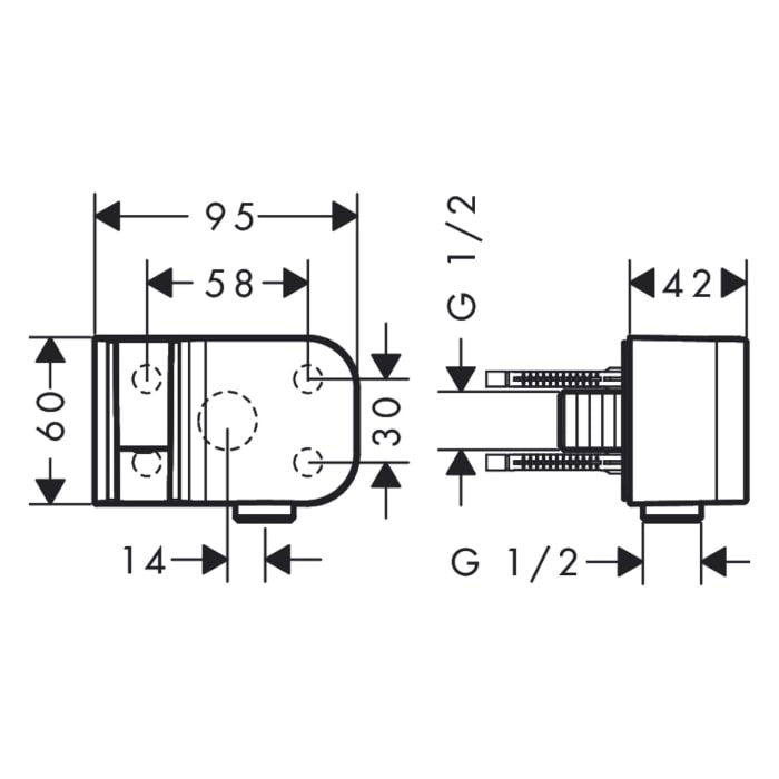 AXOR One Portereinheit