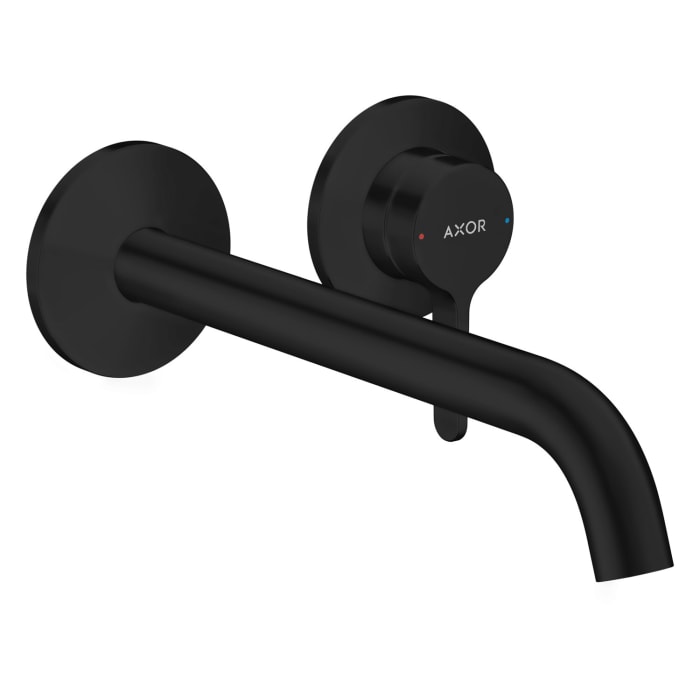 AXOR One Einhebel-Waschtischmischer UP für Wandmontage mit Hebelgriff und Auslauf 220