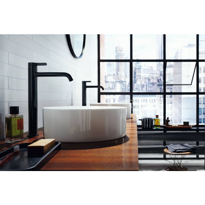 AXOR One Einhebel-Waschtischmischer 260 mit Hebelgriff und Ablaufgarnitur