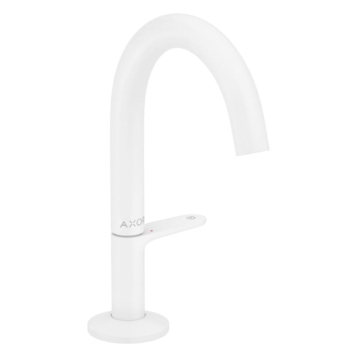 AXOR One Waschtischarmatur Select 140 mit Push-Open Ablaufgarnitur