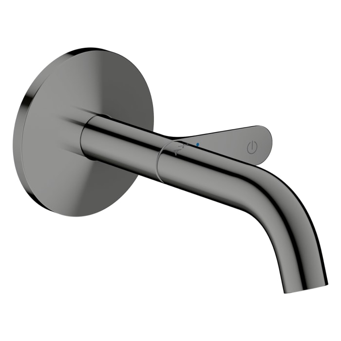 AXOR One Waschtischarmatur UP für Wandmontage mit Select-Griff und Auslauf 16 cm