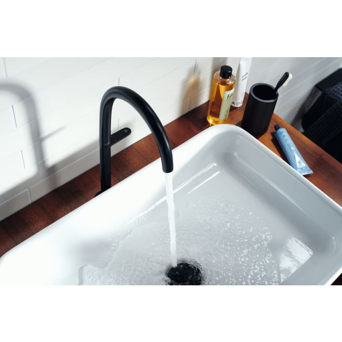 AXOR One Waschtischmischer Select 260 für Waschschüsseln mit Push-Open Ablaufgarnitur