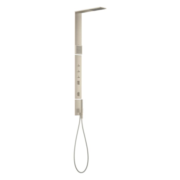 AXOR ShowerComposition Duschpaneel mit Thermostat, Duschkopf 110/220 1 Strahlart und Schulterbrause