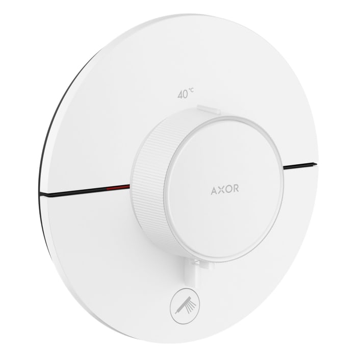 AXOR ShowerSelect ID Thermostat HighFlow Unterputz rund für 1 Funktion und einen zusätzlichen Abgang