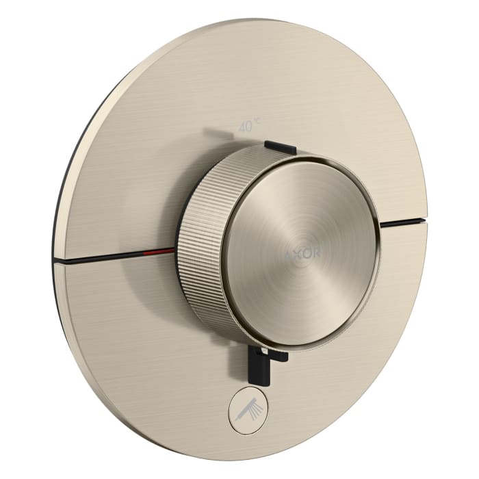 AXOR ShowerSelect ID Thermostat HighFlow Unterputz rund für 1 Funktion und einen zusätzlichen Abgang
