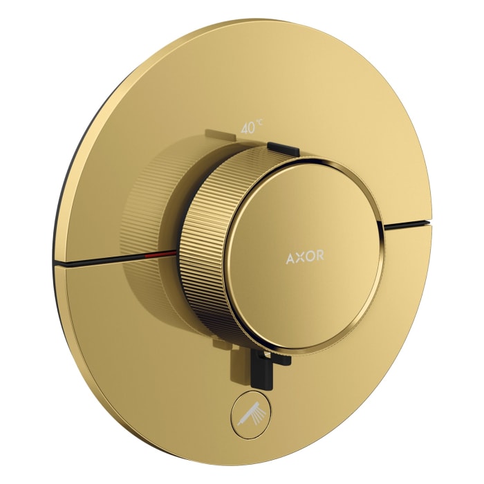 AXOR ShowerSelect ID Thermostat HighFlow Unterputz rund für 1 Funktion und einen zusätzlichen Abgang