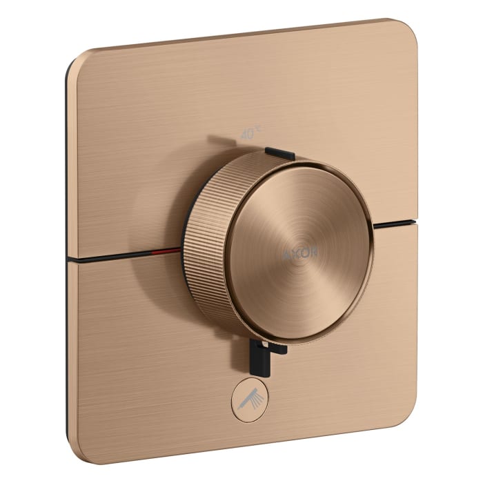 AXOR ShowerSelect ID Thermostat HighFlow Unterputz für 1 Funktion und einen zusätzlichen Abgang