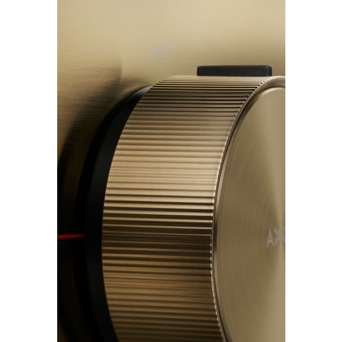 AXOR ShowerSelect ID Thermostat HighFlow Unterputz eckig für 1 Funktion und einen zusätzlichen Abgang