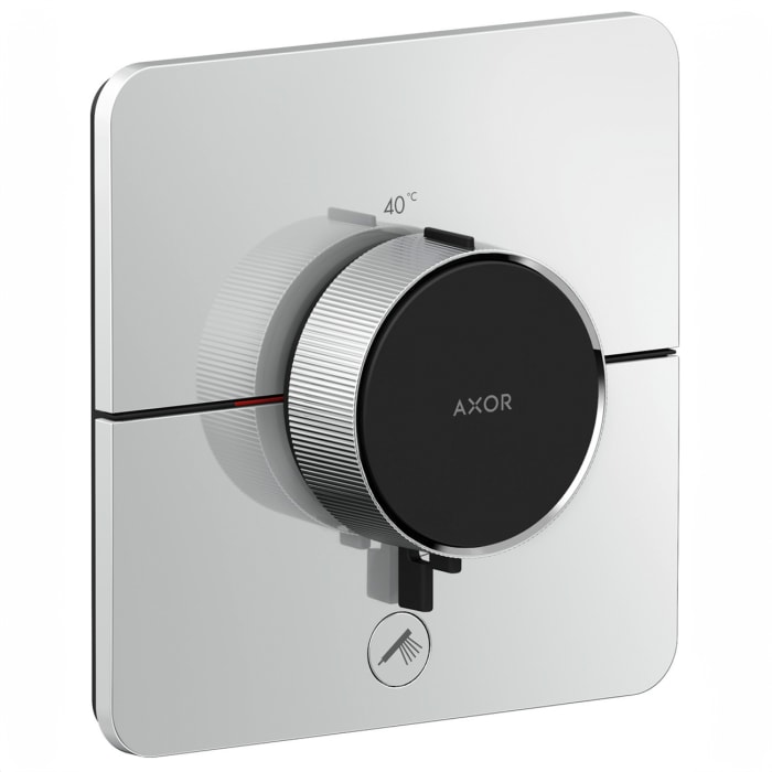 AXOR ShowerSelect ID Thermostat HighFlow Unterputz für 1 Funktion und einen zusätzlichen Abgang