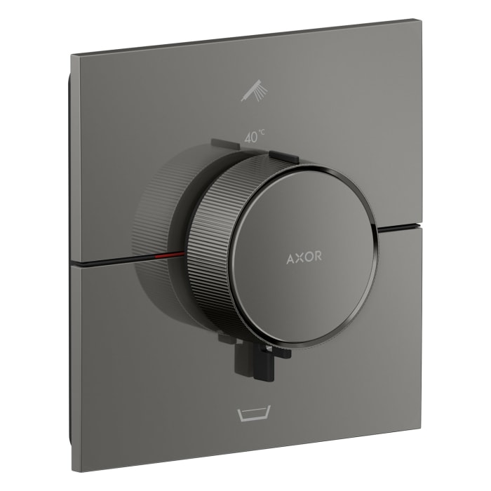 AXOR ShowerSelect ID Thermostat Unterputz eckig für 2 Funktionen mit integrierter Sicherungskombi nach EN1717