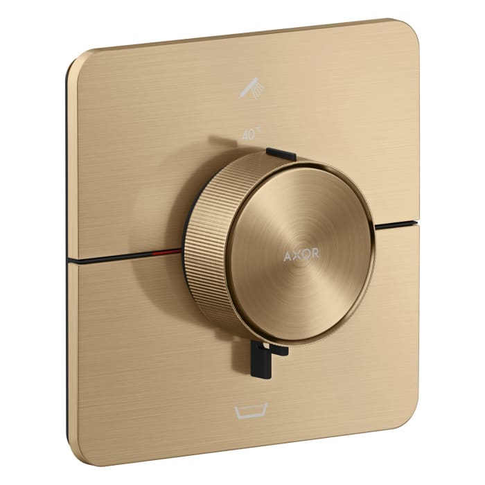 AXOR ShowerSelect ID Thermostat Unterputz für 2 Funktionen mit integrierter Sicherungskombi nach EN1717