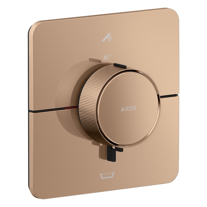 AXOR ShowerSelect ID Thermostat Unterputz für 2 Funktionen mit integrierter Sicherungskombi nach EN1717