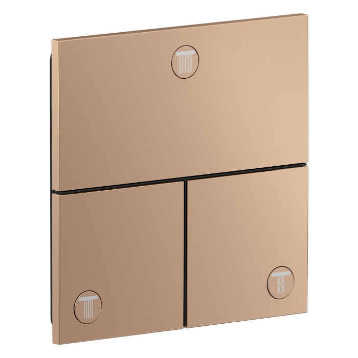 AXOR ShowerSelect ID Ventil Unterputz eckig für 3 Funktionen