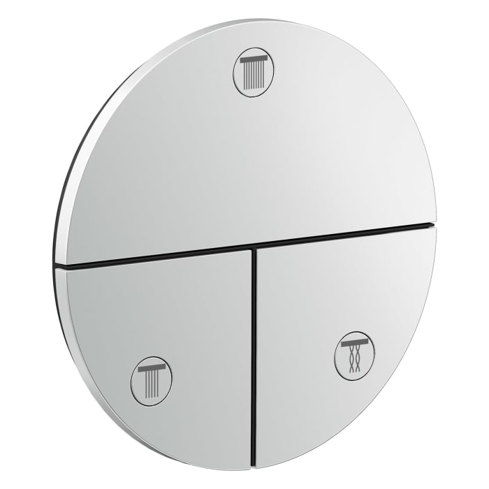 AXOR ShowerSelect ID Ventil Unterputz rund für 3 Funktionen