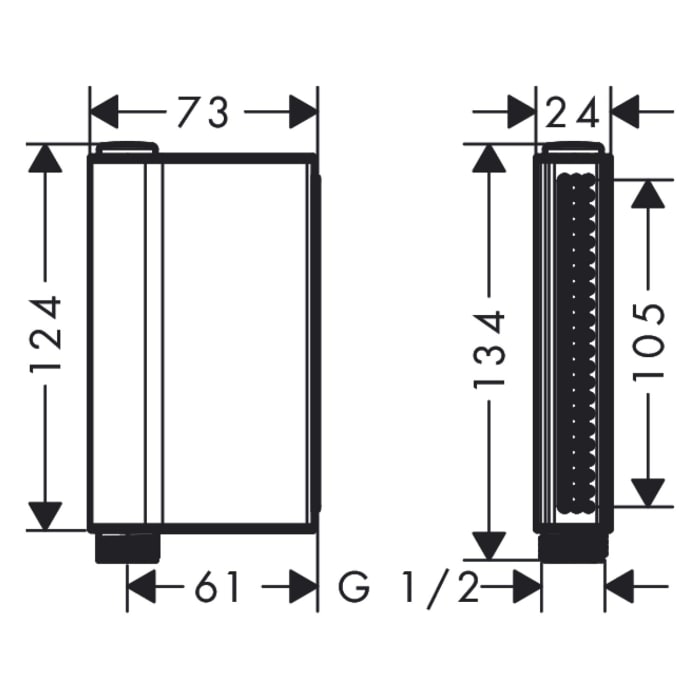 AXOR One Handbrause 2jet