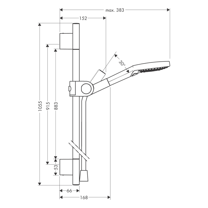 AXOR Uno² Brauseset