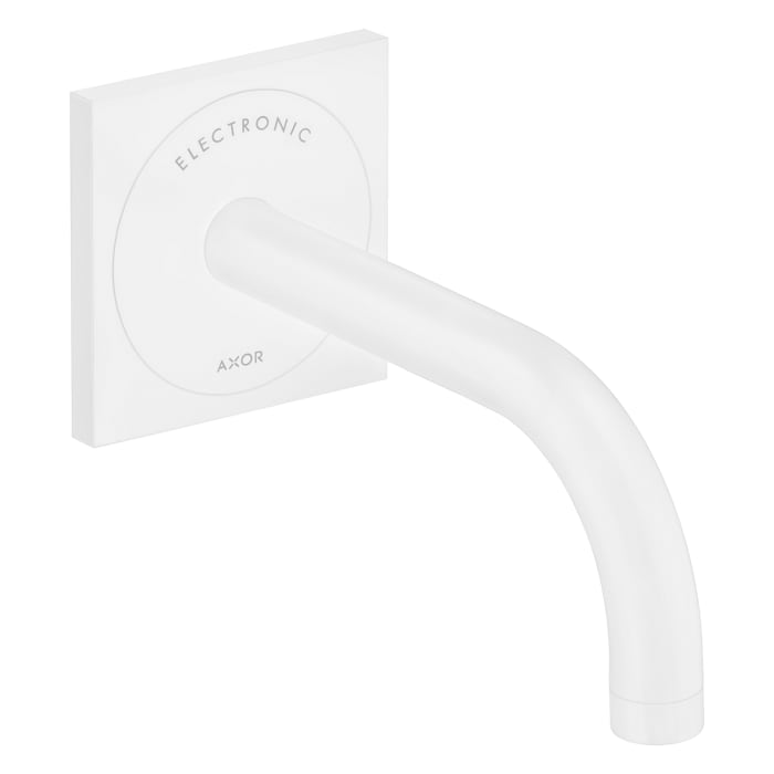 AXOR Uno Elektronik-Waschtischmischer Unterputz für Wandmontage, Ausladung 16,5 cm