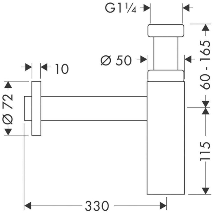 AXOR Flowstar S Designsifon