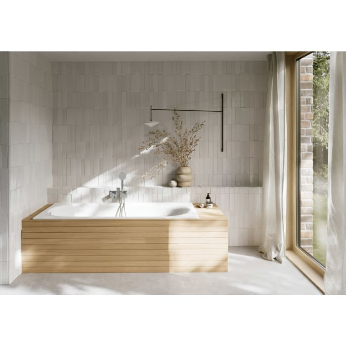 Bette Comodo Rechteck-Badewanne 180 x 80 cm mit Antirutsch Sense