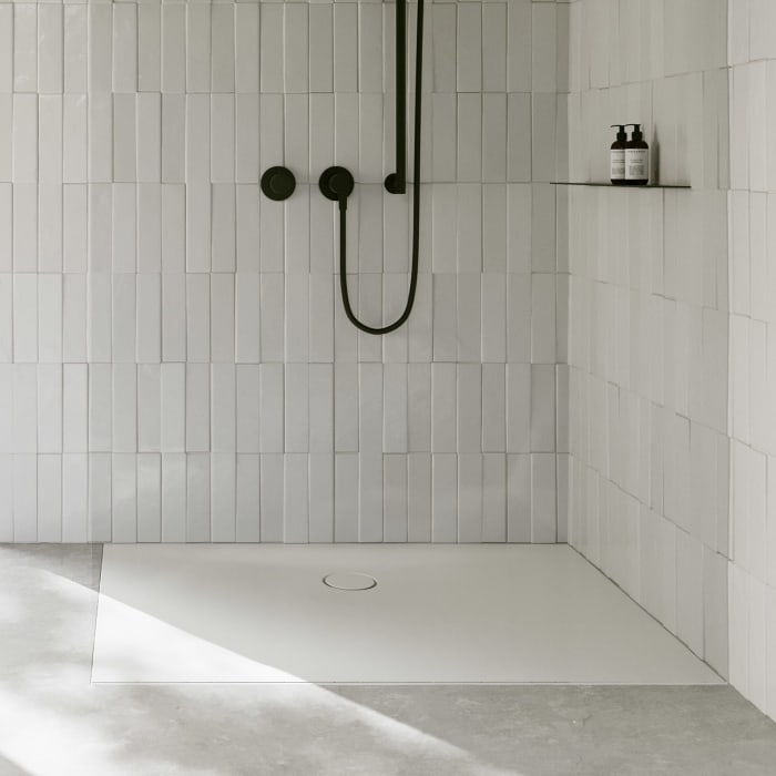 Bette BetteFloor Side Duschfläche 120 x 90 cm mit BetteAntirutsch Pro