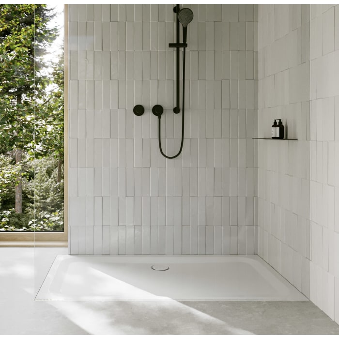 Bette Ultra Duschwanne superflach 160 x 100 x 3,5 cm mit BetteGlasur® Plus