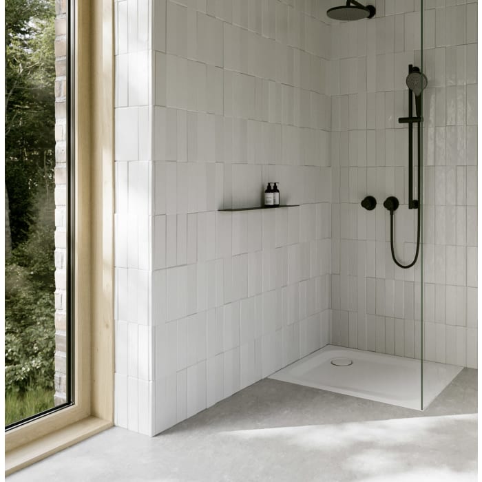 Bette Ultra Duschwanne superflach 90 x 85 x 2,5 cm mit BetteGlasur® Plus