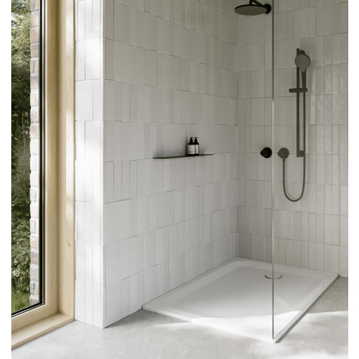 Bette Ultra Duschwanne superflach 130 x 100 x 3,5 cm mit Minimum-Wannenträger