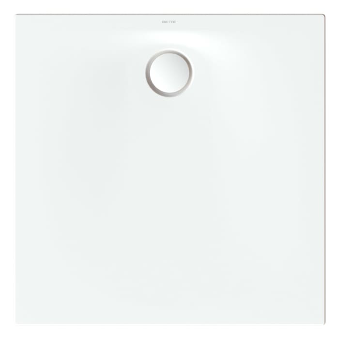 Bette Ultra Space Duschwanne 90 × 90 × 1,5 cm mit BetteAntirutsch Pro