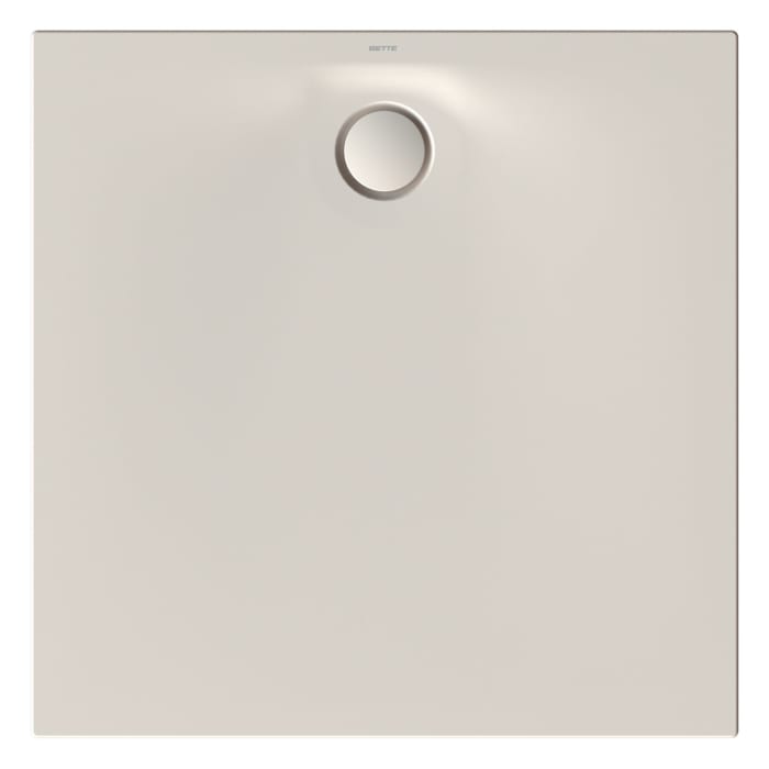 Bette Ultra Space Duschwanne 100 × 100 × 1,5 cm mit BetteAntirutsch Pro
