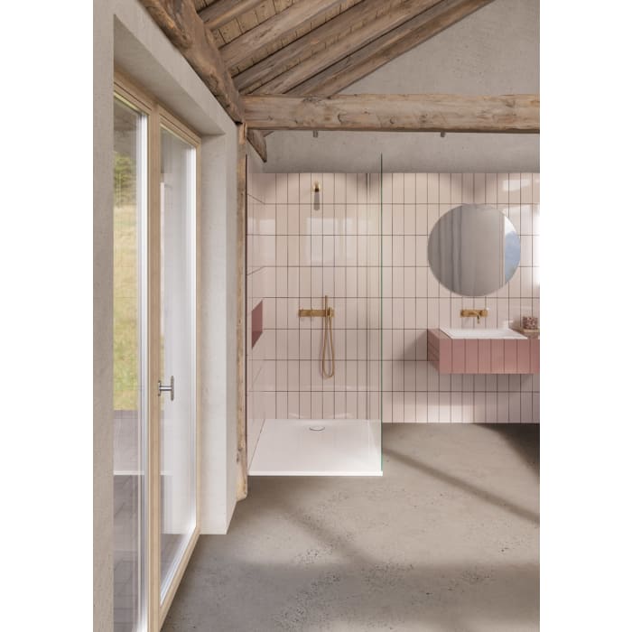 Bette Ultra Space Duschwanne 140 × 90 × 2,5 cm mit Seal+ Abdichtung