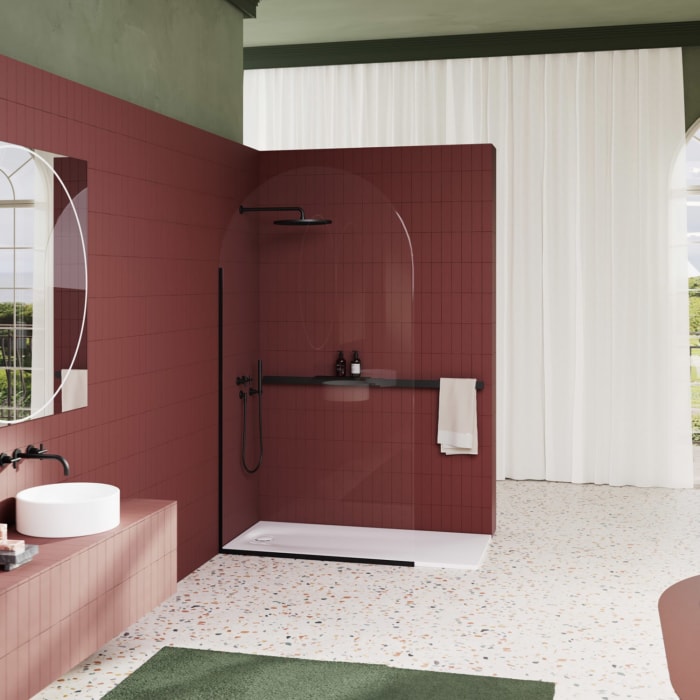 Bette Ultra Space Duschwanne 160 × 80 × 2,5 cm mit Seal+ Abdichtung