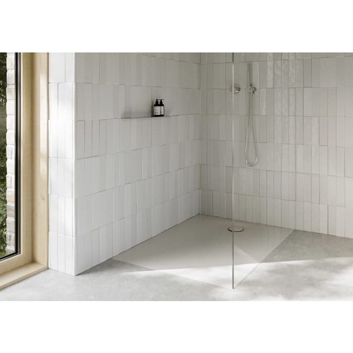 Bette Ultra Space Duschwanne 100 × 100 × 1,5 cm mit BetteAntirutsch Pro
