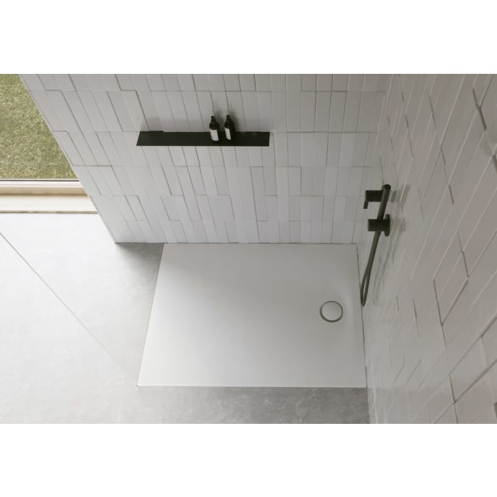 Bette Ultra Space Duschwanne 120 × 80 × 2,5 cm mit BetteAntirutsch Pro